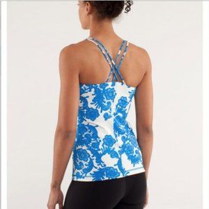 Lululemon Blue Free To Be Tank Top Sz 4